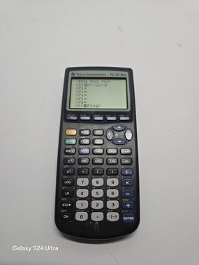 Texas Instruments TI-83 Plus Graphing Calculator - Black